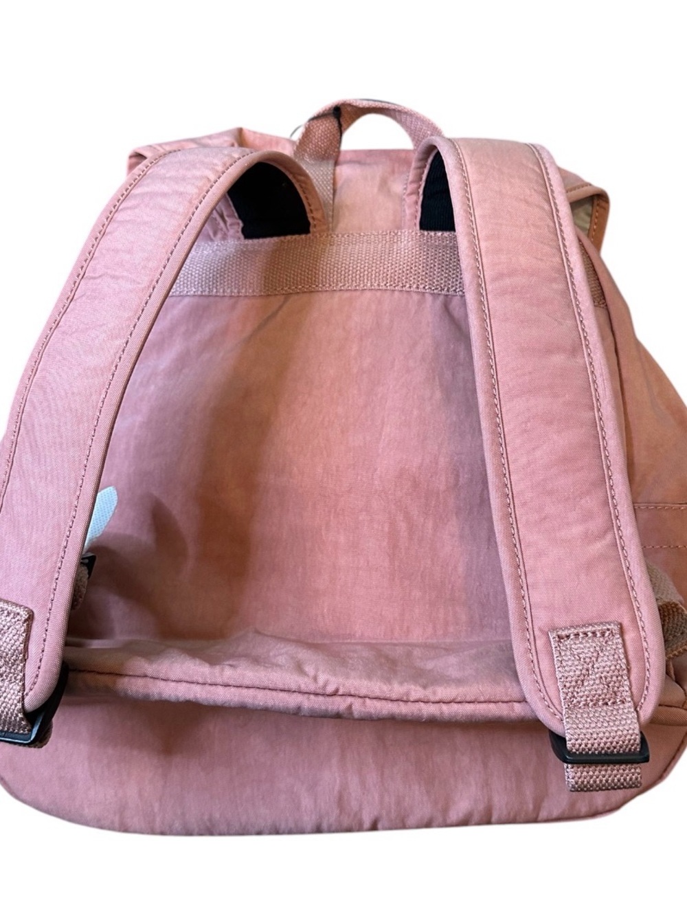 NWT Kipling City Pack 13" Tender Rose Nylon Backpack with Monkey Charm - Picture 2 of 10
